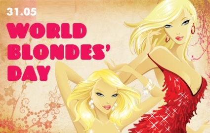 31 мая Всемирный день блондинок