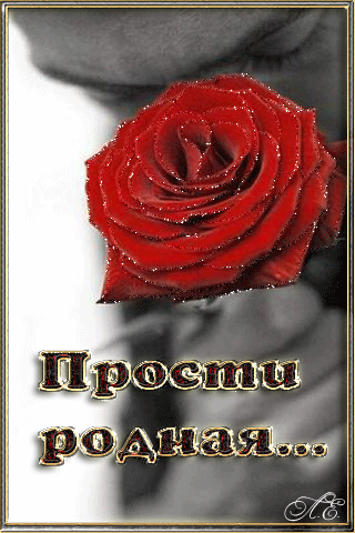 Прости, не обижайся!