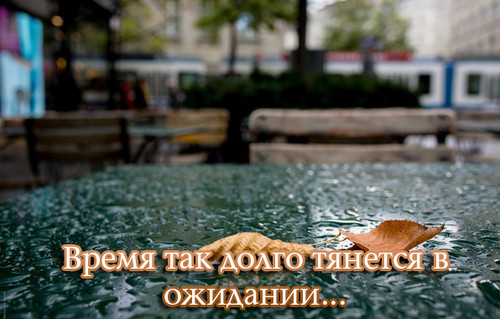 Скучаю, тоскую!