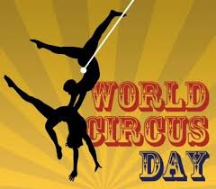 15 апреля Всемирный день цирка - 3-я суббота апреля