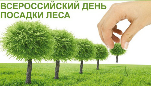 12 мая Всероссийский день посадки леса