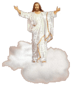 Иисус Христос на облаке