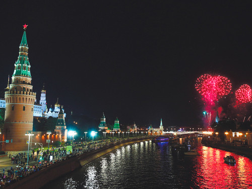 Открытки День города в Москве