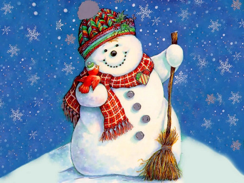 9 января - День рождения снеговика